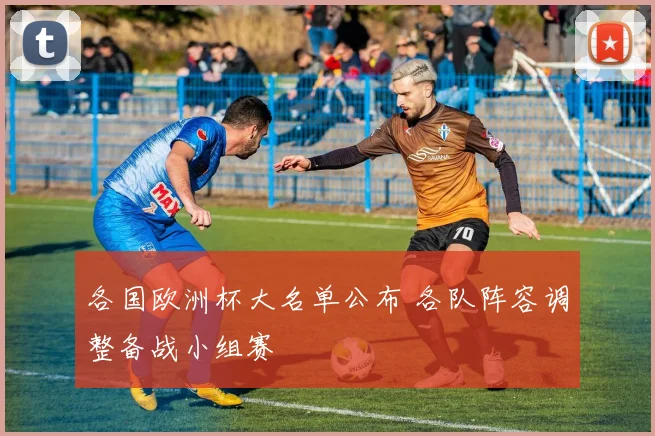 各国欧洲杯大名单公布 各队阵容调整备战小组赛
